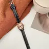 Reloj con Forma de Barril para Niñas, Sencillo y Elegante, Retro y Artístico, Adecuado para Estudiantes de Secundaria y Preparatoria, Reloj de Cuarzo con Diseño de Nicho Estilo Ins