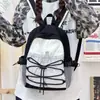 Mochila Retro de Bloques de Color para Hombres y Mujeres 2026 Nueva Moda Mochila Escolar para el Campus Ligera Mochila Deportiva para Exteriores Senderismo Montañismo