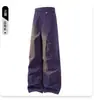Pantalones funcionales a prueba de viento e impermeables para hombre con cintura ajustada, diseño de pierna ancha de cintura alta, pantalones deportivos cálidos tres en uno para exteriores para mujer