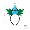 Nuevo Disfraz de Animal con Cabeza de Fruta y Verdura Calabaza Diadema Accesorios para el Cabello de Baile de Máscaras Cabeza de Gorila Calabaza Diadema para Bebé