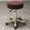 Salón de Belleza Barbería Taburete Especial Peluquería Manicura Maquillador Taburete Grande de Trabajo con Ruedas Silla para el Hogar Tocador Silla Giratoria