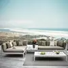 Sofá de Esquina para Exteriores Combinación de Sofá de Ratán Silla de Ratán para Sala de Estar Individual Triple Doble Muebles para Patio Exterior tipo Ratán