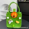 Nuevo Bolso de Mano de Fieltro de Dibujos Animados Bolso Tote Souvenir de Boda para Bebé Bolsa de Fieltro Bolsa de Regalo de Promoción Publicitaria