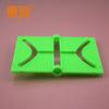 Sqfp 11513100 Peças quadradas curvas duplas verdes, aspectos porosos, peças de alabarda pintadas com céu quadrado, peças de blocos de construção técnicos