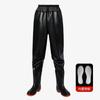 Pantalones de Agua de Cuero Transpirables Ultraligeros con Horquilla en la Cintura Pantalones de Lluvia Engrosados Pantalones de Agua de Media Longitud para Hombres Ropa Impermeable para Vadear para Mujeres