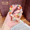 Pulsera de Jade Dorado Nuevo Natural Duobao Calabaza Cuentas Mujer Colorido Jade Ágata Pulsera China Nueva Venta al por mayor en vivo