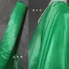 Accesorio de Hilo de Cristal Color Café Dorado Malla de Luz de Agua Alta Densidad Organza Dura Hecho a Mano DIY Arreglo Tejido de Diseñador