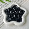 Pulsera de mano bodhi de jade blanco natural, cuentas dispersas, intestino grueso de cerdo, material para abalorios DIY, cuentas de Buda, accesorios para pulsera Wen play al por mayor