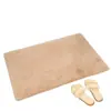 Alfombra rectangular de pelo sintético de conejo para suelo de habitación, ventana salediza, alfombra de color liso, estilo minimalista moderno, alfombrilla para pies junto a la cama de habitación infantil