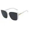 Gafas de sol cuadradas adelgazantes gafas de sol de moda europeas y americanas para mujer retro celebridad de internet TikTok mismo estilo gafas de sol versátiles con forma de mariposa
