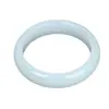 Venta al por mayor de fábrica Xinjiang Hotan grasa de cordero Jade Blanco Jade Jade boutique versión ancha mongola exterior gruesa no frágil pulsera para mujer