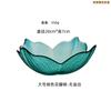 Cuenco de vidrio de Phnom Penh con patrón de martillo, apto para el hogar, plato de fruta transparente irregular, cuenco de vidrio de estilo japonés, cuenco para ensalada de frutas, venta al por mayor