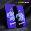 Aplicável para Apple 16 Pro Max 15 14 iPhone 13 12 11 Ape Man Filme à prova de poeira Roxo Claro