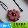 Venta directa del fabricante: Colgante de amatista morada para hombre, Collar de joyería para mujer, Artículo popular de transmisión en vivo, Cuentas de incienso tradicionales, Colgante de cuello con incienso de ámbar gris