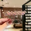 Peine de Cristal Exquisito de Alta Gama Resistente Pinza para el Cabello Pinza para el Cabello Artefacto Fijador de Flequillo Peine para Flequillo Frontal Pinza para el Cabello Peine Invertido