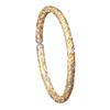 Pulsera de Plata Pura 9999 Plata de Ley al por Mayor para Hombre Abierta Estilo Antiguo Patrón Rizado Pulsera Dorada para Novia Regalo del Día de San Valentín Chino
