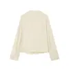 Venta al por mayor Verano 2026 Nuevo Estilo Europeo y Americano Chaqueta Blazer Casual Holgada de Color Sólido para Mujer 1888