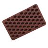 Molde de silicona para chocolate con forma de mini grano de chocolate y grano de café de Blues, molde para hornear con forma de grano de chocolate