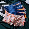 Ropa interior para hombre con estampado de fruta Ruyi de caqui, cintura antibacteriana transpirable de algodón modal, pantalones para niños al por mayor