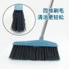 Conjunto de pá de vassoura de cabelo reto de fábrica Escova de limpeza Vassoura de artefato de varredura doméstica Conjunto de vassoura de duas peças de batedor de carteira