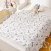 Manta Envolvente para Bebé, Manta de Gasa de Algodón de Bambú, Toalla de Baño para Recién Nacidos, Toalla de Lactancia para Bebé, Bebé y Niño
