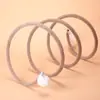 Túnel para gatos, juguete de plumas para gatos, juguete para gatos, autoentretenimiento, ratón de plumas, suministros para el consumo de energía de gatos mascota