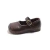 Zapatos de Cuero para Niñas Pequeñas 2026, Zapatos Individuales Antideslizantes de Suela Suave, Estilo Primavera y Otoño, Zapatos de Princesa Transpirables de Suela Suave Estilo Coreano