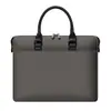 Bolso de Mano Cartera de Moda para Hombre Bolsa para Portátil de 15 pulgadas Bolsa para Documentos de Negocios con Logo Impreso Bolso para Hombre