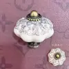 Manija de Cajón de Gabinete Estilo Pastoral Moderno Manija de Puerta de Gabinete Estilo Americano Retro Manija Elegante de Cerámica Estilo Francés