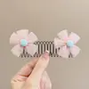 Herramienta para Peinar Flequillos y Recoger el Cabello de Niños, Peine Invisible para el Cabello, Pinza para el Cabello Linda para Niñas, Peine de Tirar para la Parte Posterior de la Cabeza