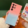 Película Magnética de Lente com Gradiente de Duas Cores Adequada para Capa de Celular S26Ultra, Samsung S25Plus, 22 Cordão Anti-Queda S24