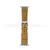 Adecuado para correas de Apple Smart Watch Iwatch5678910 Generación Correa de Cuero Estilo Negocios Hecha de Cuero Genuino