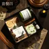 Caja de Regalo de Vela de Aromaterapia Creativa de Nicho Regalo Avanzado para Acompañar Bodas Regalo Navideño Fragancia de Aceite Esencial de Incienso Duradero