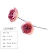 Flor de verão Dois garfos simulação chinesa e austríaca Austin Rose casamento auditório arco estrada chumbo tiro adereços decoração flor falsa