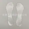 Sandálias com Palmilhas Invisíveis, Almofadas Autoadesivas Femininas de Meio Número, Almofadas de Silicone Gel Absorventes de Choque para Salto Alto de Meio Número, Macias e Confortáveis