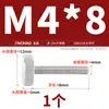 Tornillo moleteado de acero inoxidable 304 Perno de ajuste giratorio a mano Cabeza plana grande Cabeza redonda Publicidad M3-M10Gb835