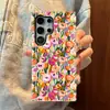 Exclusivo para comercio exterior, funda de teléfono de verano estilo pintura al óleo vintage floral colorida para Samsung S23/S24+, sensación de alta gama