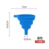 Embudo de Silicona Embudo Dispensador Bolsa para Almacenar Granos Bolsa de Hielo Uso de Embudo Plegable Telescópico Embudo de Silicona para Líquidos