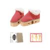 Zapatos de Moxibustión para Puntos de Acupuntura del Pie, Botas de Madera Maciza, Caja de Moxibustión para Pies, Equipo para Pies, Moxibustión de Llama Abierta, Zapatos de Moxibustión Caminables, Fabricante de Zapatos de Moxibustión Tibios para el Abdomen, Madera Maciza