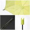 Guarda-chuva Automático Criativo com Fivela de Anel de 8 Varetas, Alargado, Espessado e Reforçado, Para Chuva ou Sol, Dobrável Duplo, Guarda-chuva de Sol Alargado