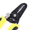 Pinzas de cuero con mango de dos colores 7 pulgadas cortacables fabricantes pelacables multifuncional de pelo liso pelacables siete en uno