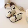Zapatos Andadores para Niña Botines de Otoño Invierno para Niña Suela Suave Antideslizantes Zapatos para Bebé de 1 a 3 Años Zapatos de Princesa Zapatos de Piel Suave