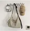 Bolsa de Tote Casual Estilo Coreano 2026 Plegada Alta Apariencia Simple Bolso Cruzado de Moda Gran Capacidad Hombro Único Bolso de Mujer
