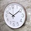Relógio de Parede de Quartzo Silencioso Sem Tique-taque Relógio de Pendurar Decoração para Quarto Sala de Estar Casa