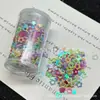 Fábrica de Lentejuelas para Uñas Ecológicas Embotelladas Serie Mixta Concha Transparente Láser Hecho a Mano Materiales DIY Funda para Teléfono