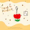 Gatinhos e Cachorros Fofos de Desenho Animado Pingente de Acrílico DIY Boneca Chaveiro de Animal Acessórios para Zíper de Bolsa Roupas