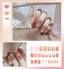 Tina Nail Art, uñas postizas de larga duración y corta duración, piezas populares, uñas terminadas, colección de arte de uñas