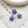 Cuentas de Cristal Checo Pintadas en Oro Doméstico Retro Caracol Pájaro Flor de Durazno Material Hecho a Mano Pulsera Cadena de Teléfono Móvil Accesorios de Joyería