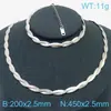 Pulseira de moda multicamadas de aço inoxidável com múltiplos fios hip-hop corrente osso de cobra titânio conjunto feminino masculino corrente osso de cobra colar