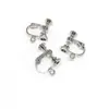 Materiales para Pendientes DIY para Pendientes de Clip Hechos a Mano con Cuentas, Accesorios de Tornillo Ajustables Dorados Sin Dolor, Estilo Chino